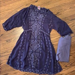 Johnny Was Dress with Slip